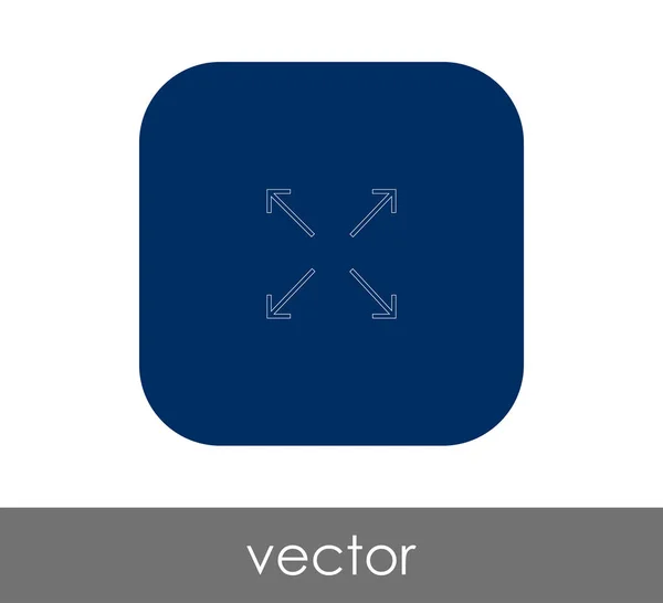 Illustration Vectorielle Conception Icône Écran — Image vectorielle