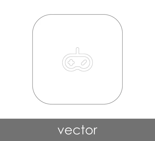 Joystick Symbol Logo Vektorillustration — Stockvektor