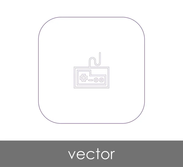 Joystick Symbol Logo Vektorillustration — Stockvektor