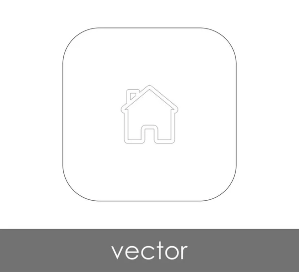 Home Symbol Logo Vektorillustration — Stockvektor