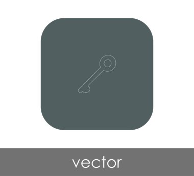 web tasarım ve uygulamalar için anahtar simgesi