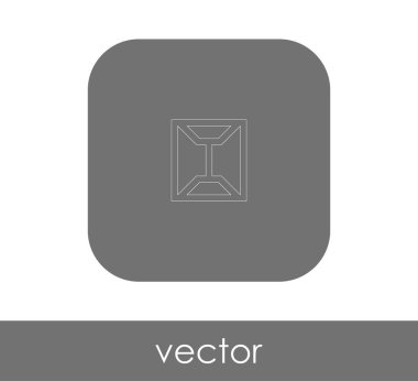 zarf simgesi, logo, vektör çizim 