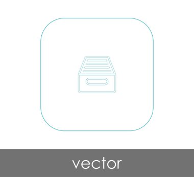 web tasarım ve uygulamalar için arşiv simge