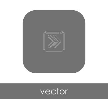 Hızlı ileri simgesi