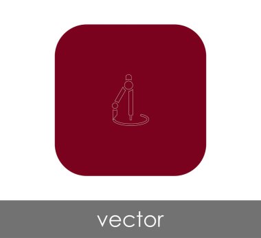 드로잉 나침반 아이콘