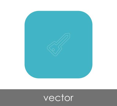 web tasarım ve uygulamalar için anahtar simgesi