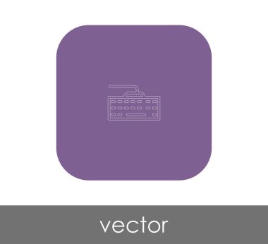vektör çizim tasarım klavye simgesi