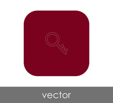 web tasarım ve uygulamalar için anahtar simgesi