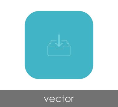 web tasarım ve uygulamalar için arşiv simge