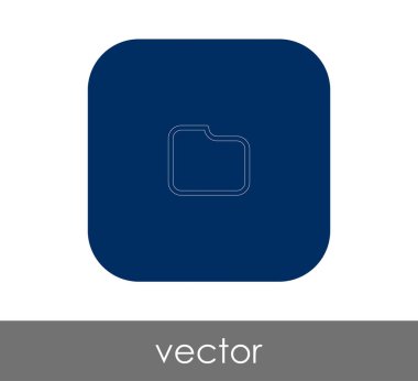 vektör çizim tasarım Klasör simgesinin