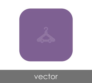 vektör çizim tasarım askı simgesinin