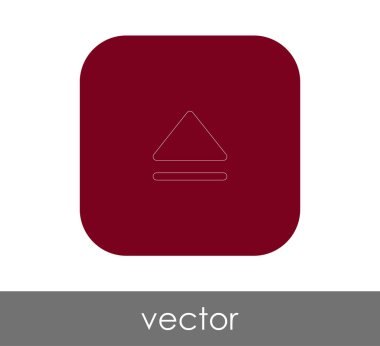 vektör çizim tasarımını çıkarma simgesini