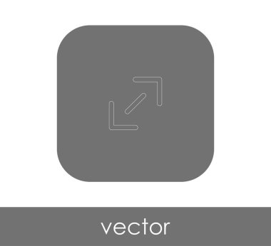 okları simge vektör Illustration. Logo