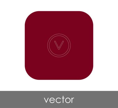 ok simgesinin vektör illüstrasyon tasarımı