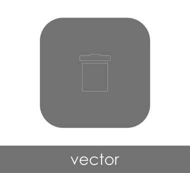 çöp kutusu simgesini