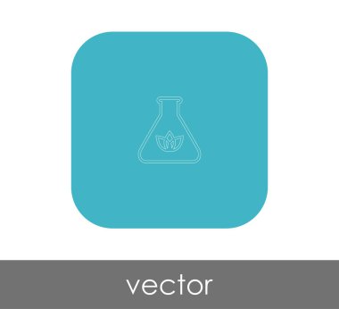 şişesi simgesi, logo, vektör çizim 