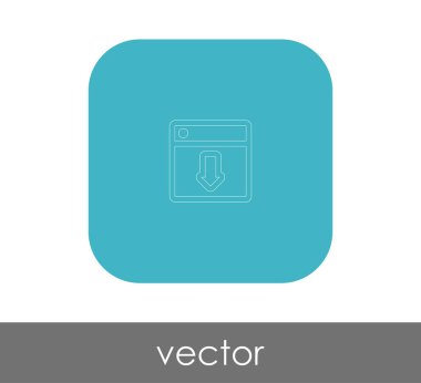 ok simgesinin vektör illüstrasyon tasarımı