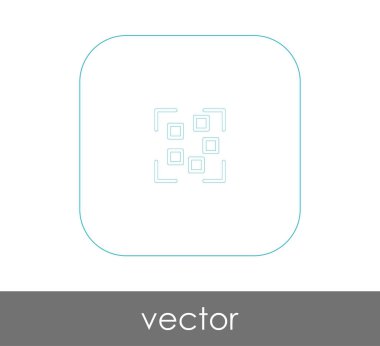 vektör çizim tasarım kamera odak simgesinin