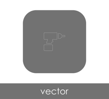 Elektrikli delici kutsal kişilerin resmi, vektör çizim