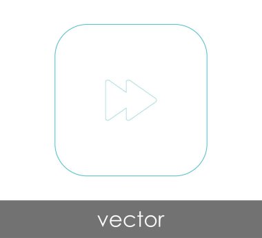 Hızlı ileri simgesi