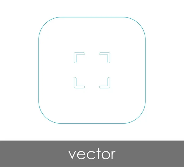 Développer icône — Image vectorielle