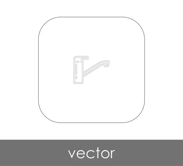 Design do ícone da torneira — Vetor de Stock