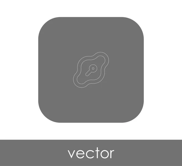 Diseño del icono clave — Vector de stock