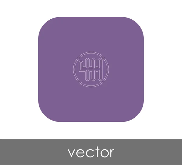 Векторна Ілюстрація Дизайну Піктограми Коробки Передач — стоковий вектор