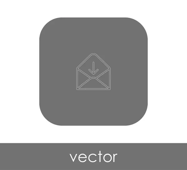 Envelope Icon Logo Vector Illustration — Stock Vector