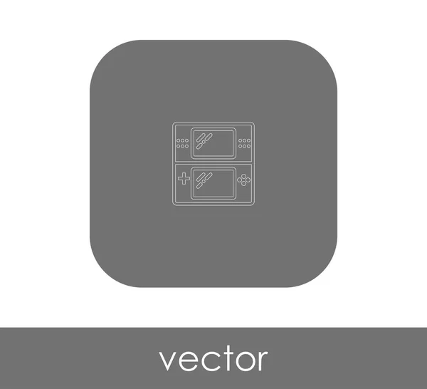 Joystick Symbol Logo Vektorillustration — Stockvektor