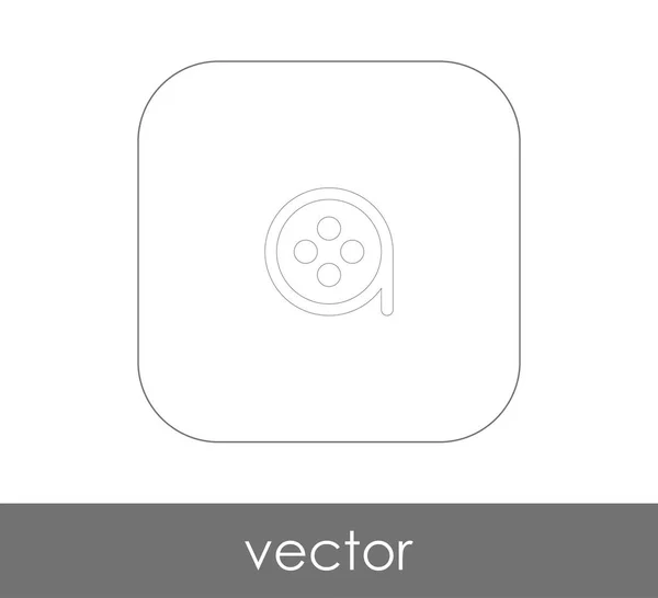 Ikona Filmu Projektowanie Stron Internetowych Aplikacji Ilustracji Wektorowych — Wektor stockowy