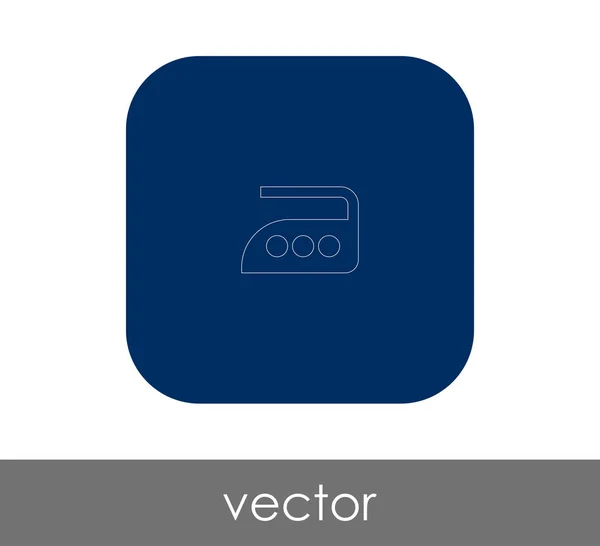 Icono Hierro Para Diseño Web Aplicaciones — Archivo Imágenes Vectoriales