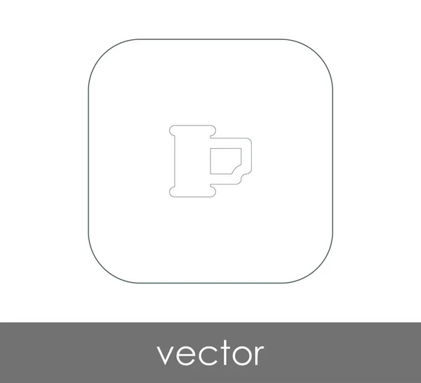 Icono de película — Vector de stock