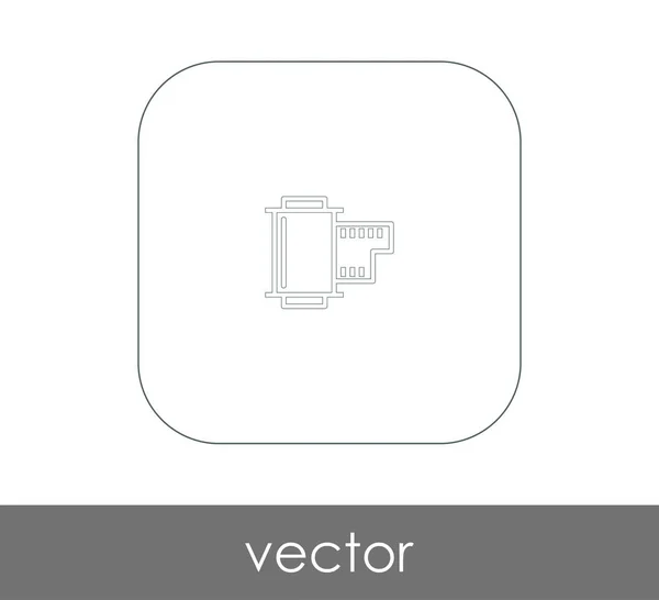 Icono de película — Vector de stock