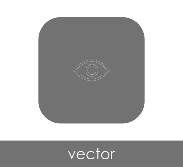 Icono Del Ojo Vector Ilustración Logotipo — Vector de stock