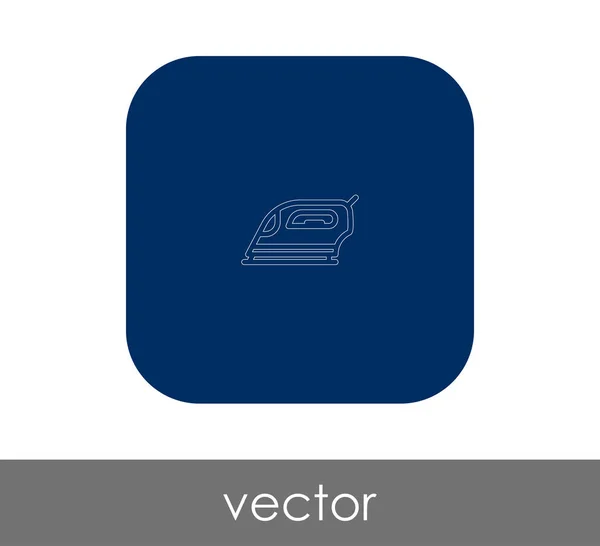 Icono Hierro Para Diseño Web Aplicaciones — Vector de stock