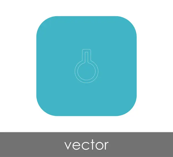 Ícone Frasco Para Web Design Aplicações — Vetor de Stock
