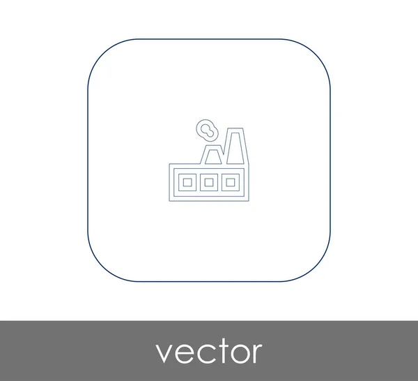 Icône d'usine — Image vectorielle