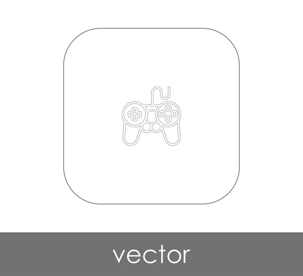 Ícone Joystick Logotipo Ilustração Vetorial —  Vetores de Stock