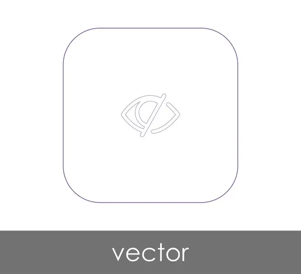 Augensymbol Vektor Illustration Logo — Stockvektor