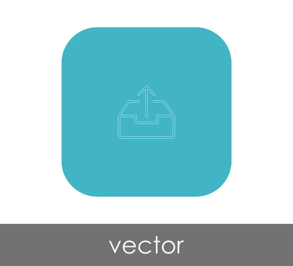 Ícone Arquivo Para Web Design Aplicações — Vetor de Stock