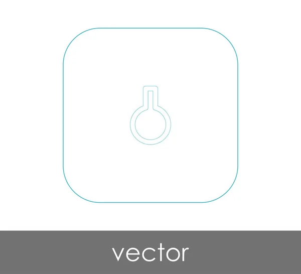 Icono Del Frasco Para Diseño Web Aplicaciones — Vector de stock