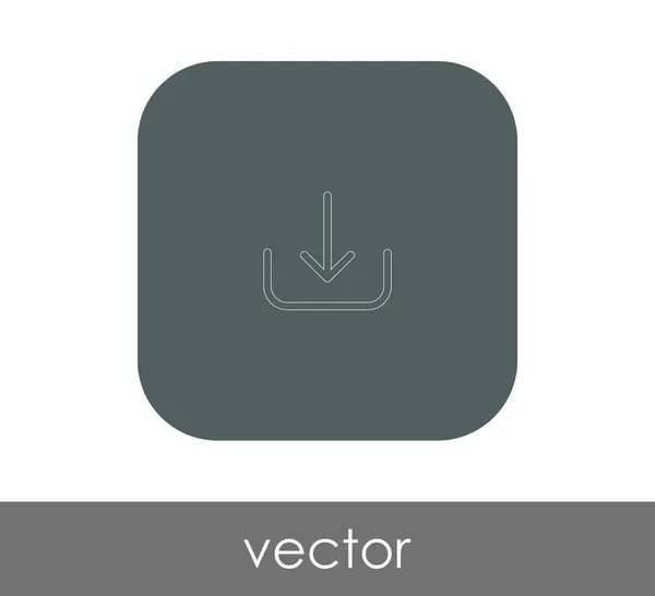 Diseño Ilustración Vectorial Del Icono Flecha — Vector de stock