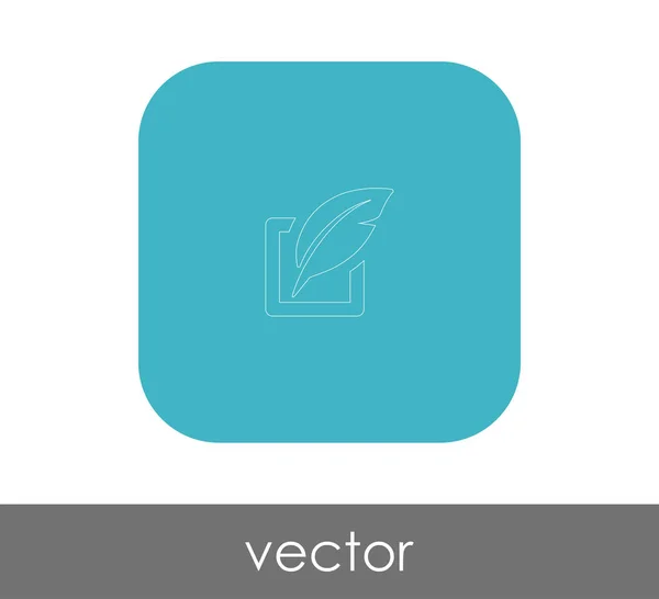 Design Ilustração Vetorial Ícone Conceito Edição — Vetor de Stock