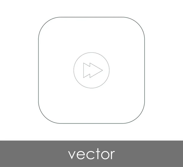 Pikakelauskuvake — vektorikuva