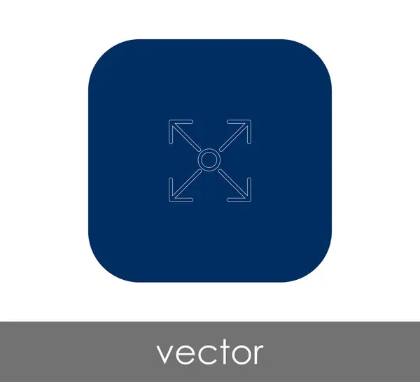 Vektor Illustration Design Des Bildschirms Symbol — Stockvektor