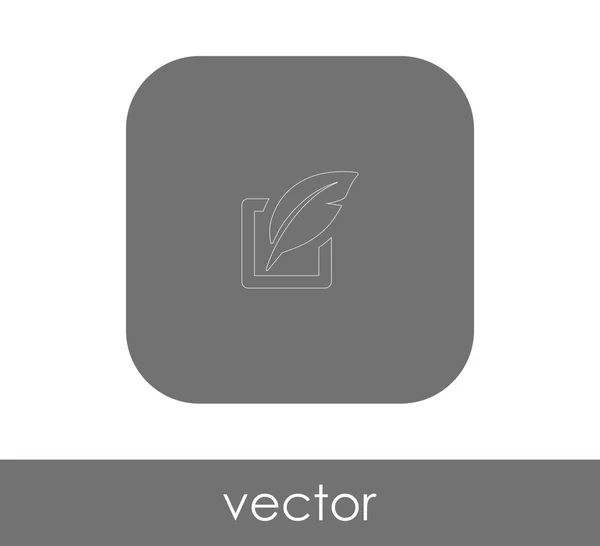 Design Ilustração Vetorial Ícone Conceito Edição — Vetor de Stock