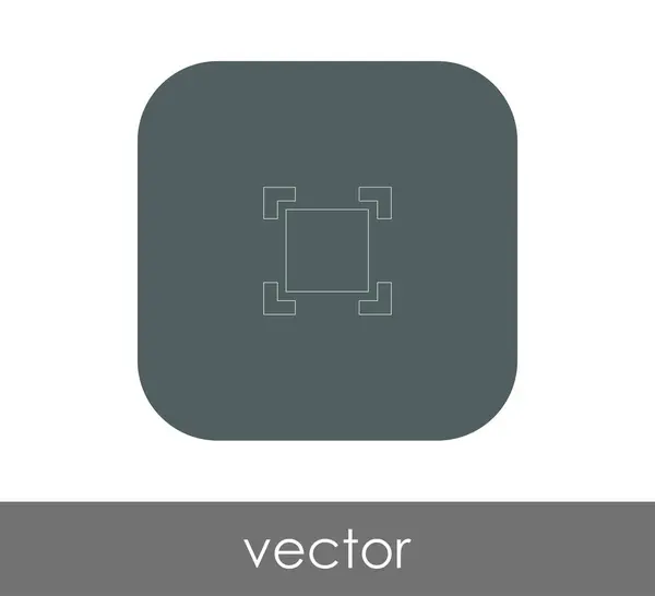 Vektor Illustration Design Des Bildschirms Symbol — Stockvektor