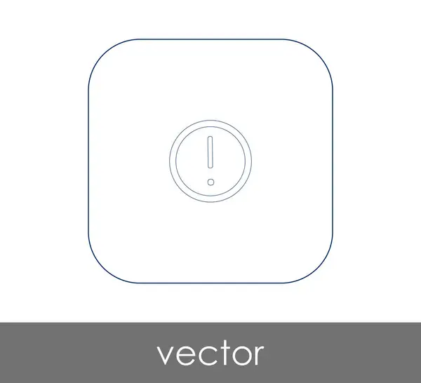 Utropstecknet — Stock vektor