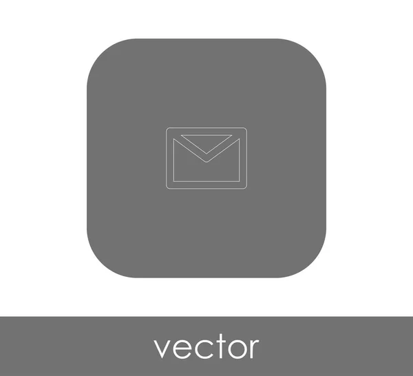 Icono Sobre Logotipo Ilustración Vectores — Vector de stock